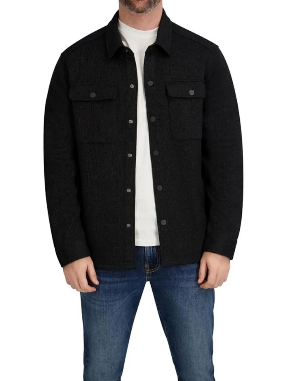 NWT Men's Spyder Sweater Fleece Shacket